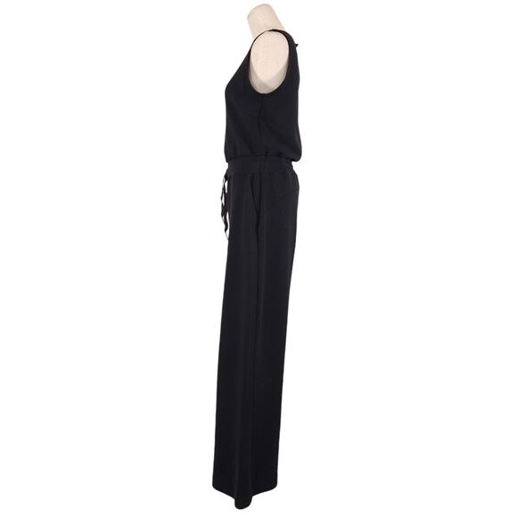 SPANX AirEssentials Sleeveless Jumpsuit Black Sz Small - Picture 2 of 9